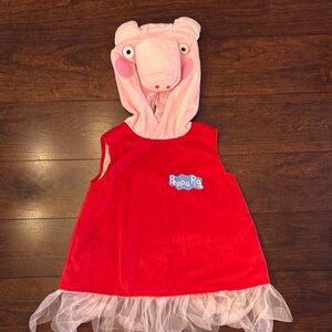 Peppa Pig Red and Pink Kids Costume